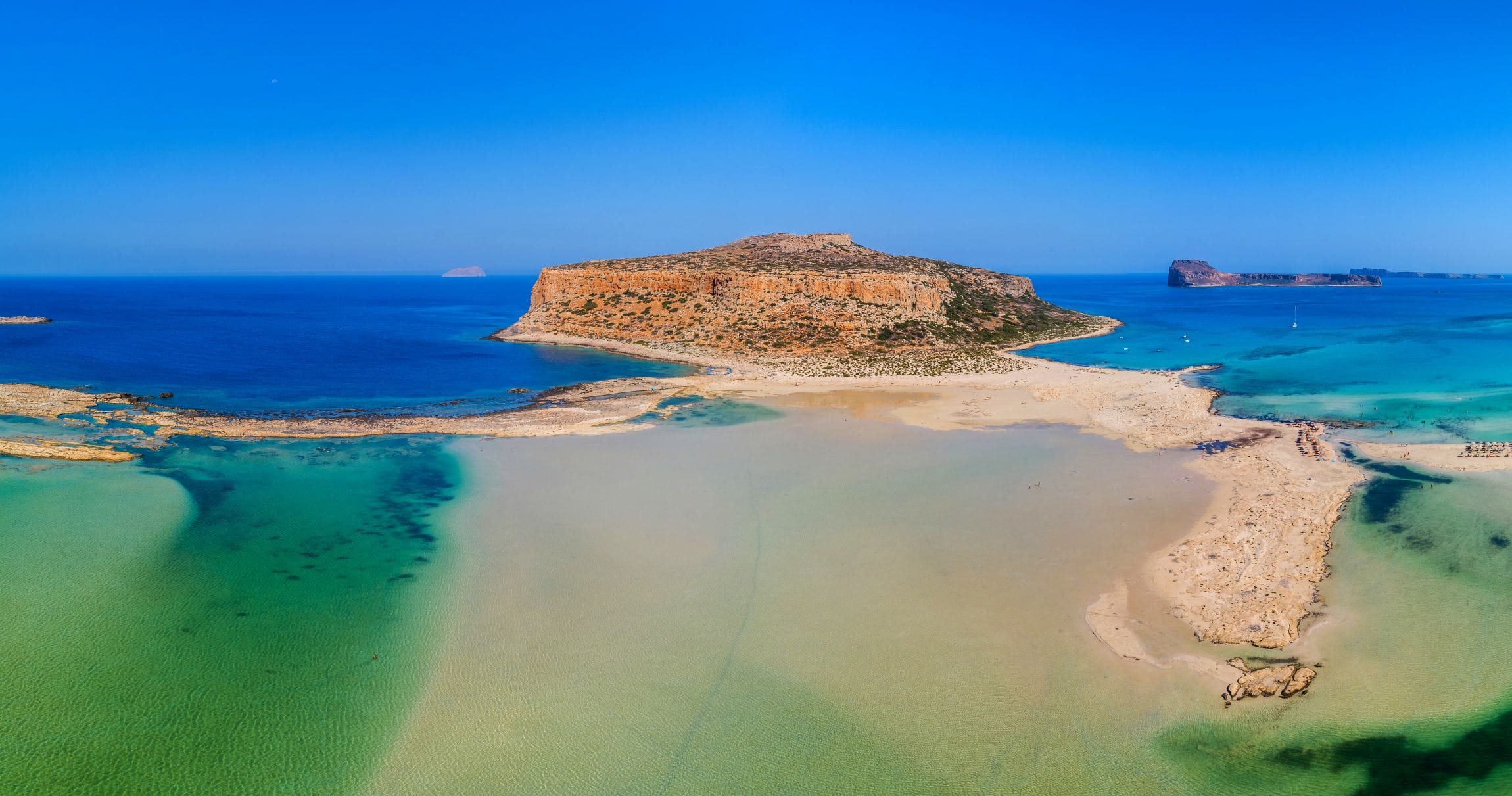 Balos Lagoon, Chania, Crete, Greece – Aerial photography by Giannis Zarzonis